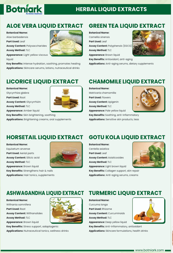 HERBAL LIQUID EXTRACTS