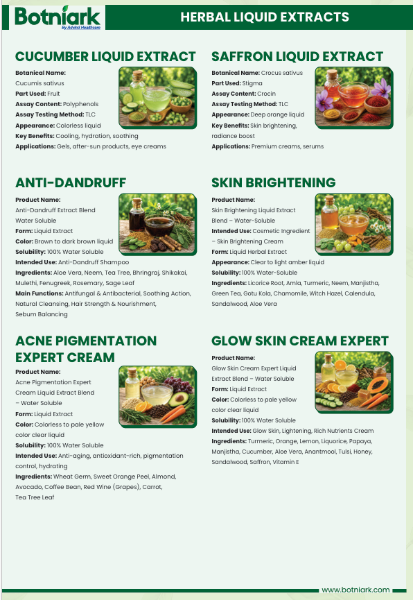 HERBAL LIQUID EXTRACTS